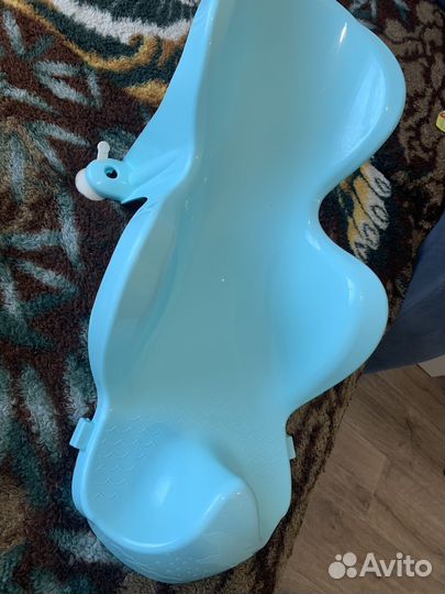 Ванночка для купания с горкой