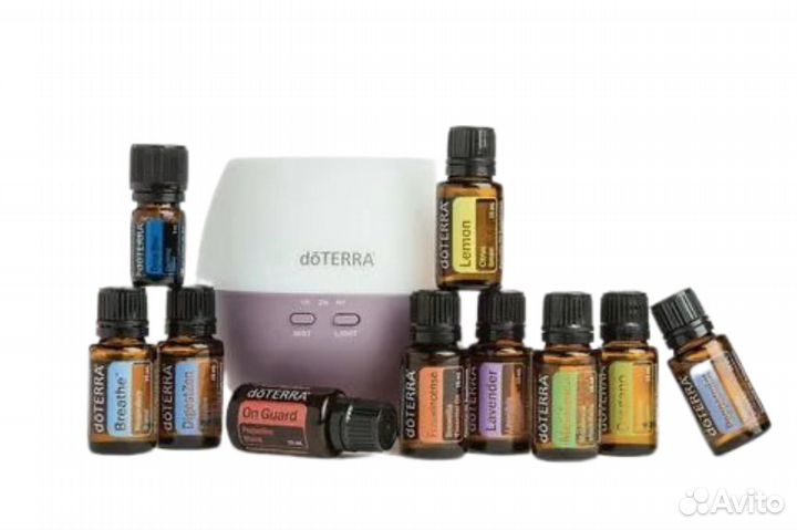 Эфирные масла doterra набор, диффузор