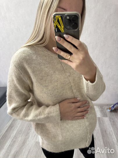 Кардиган женский теплый