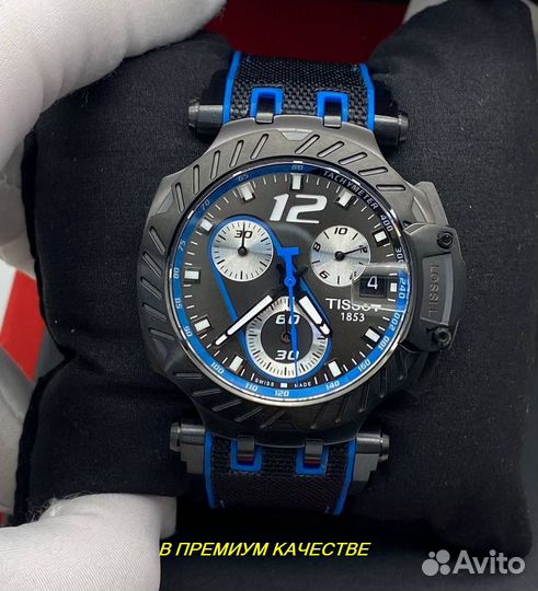 Очень красивые спортивные мужские часы Tissot T-Ra