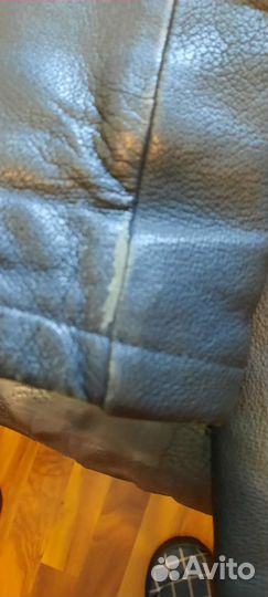 Кожаная куртка мужская