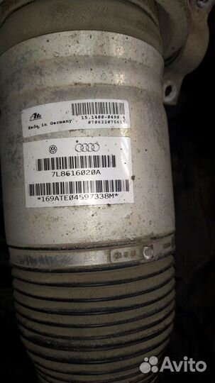 Пневмостойка амортизаторы Задние audi Q7 Ауди ку7