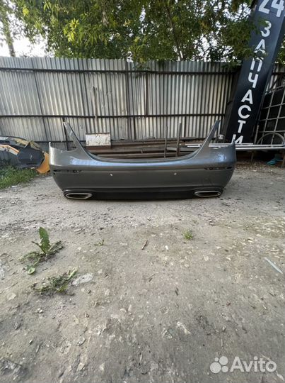 Задний бампер на Мерседес w213