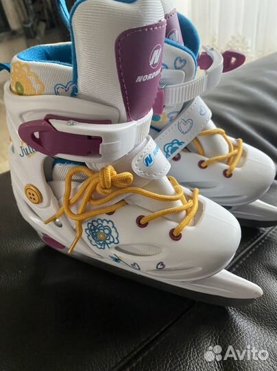 Коньки детские раздвижные