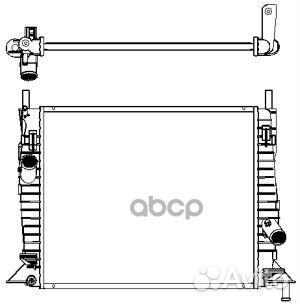 Радиатор ford focus 04-10 31611010 31611010 Sakura