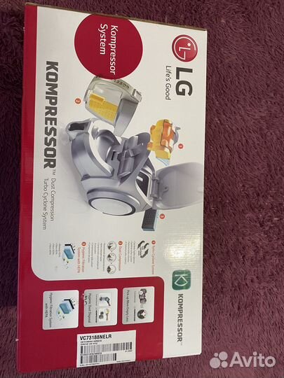 Пылесос LG kompressor