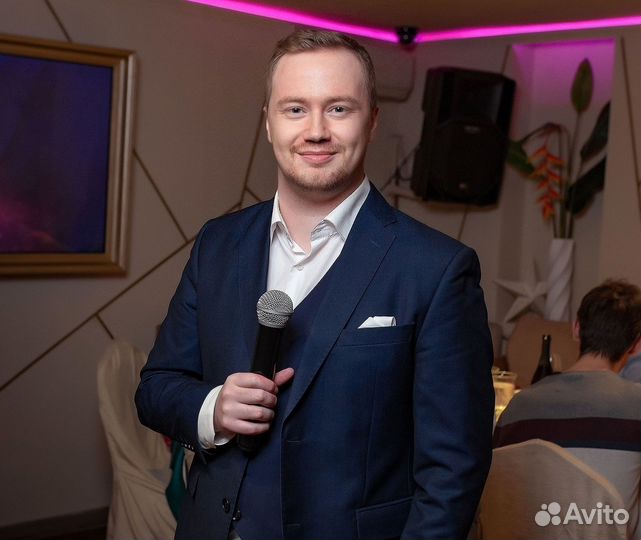 Ведущий на свадьбу, поющий ведущий+DJ+оборудование