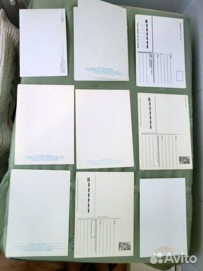 Открытки. 80-е годы хх века