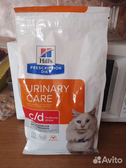 Корм для кошек Hills c/d