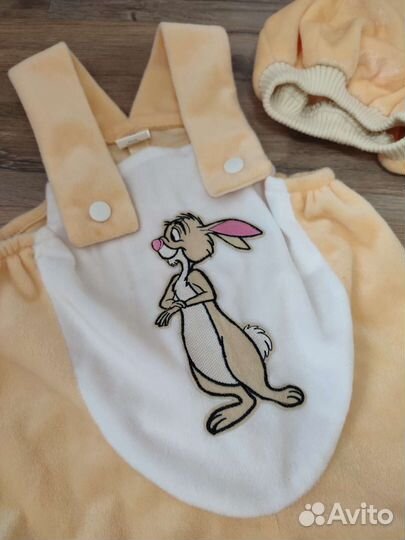 Костюм кролика зайца детский 26 размер 1-3 года