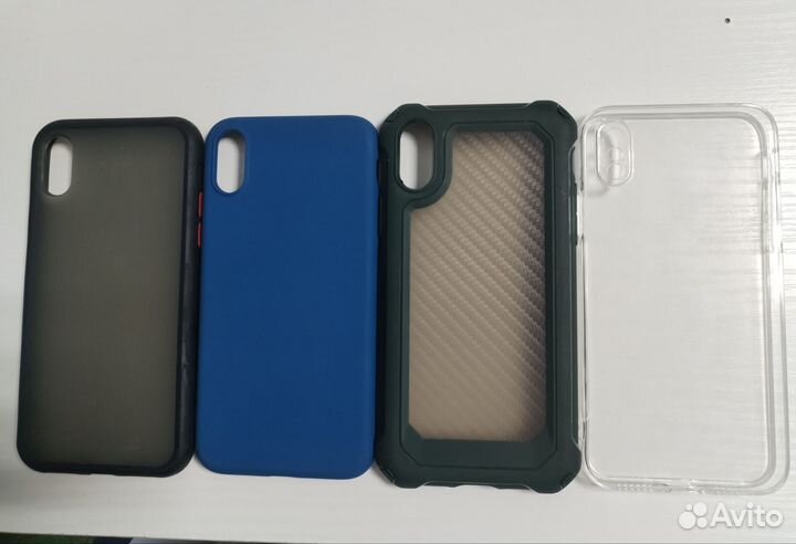 Чехол на iPhone 10 силиконовый противоударный