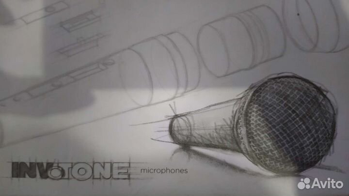 Микрофон динамичный invotone DM-500