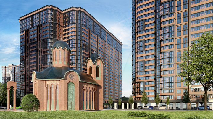 3-к. квартира, 91,1 м², 23/24 эт.