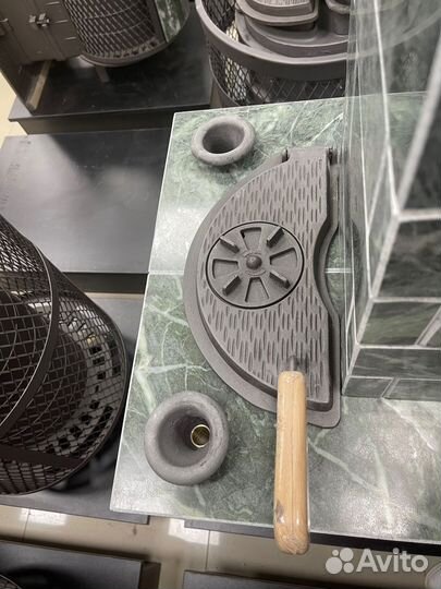 Чугунная печь для бани