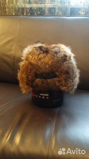 Шапка зимняя енот