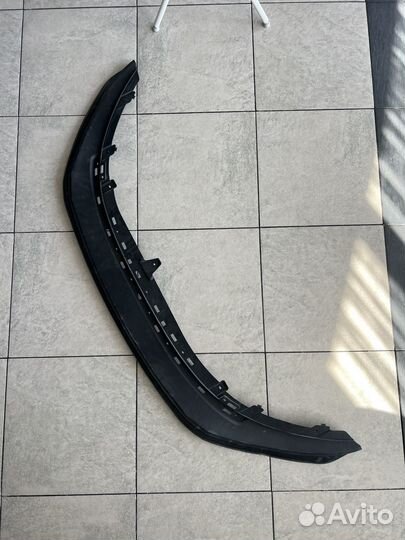 Спойлер бампера переднего Volkswagen polo 2014