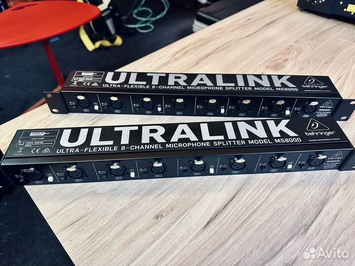 Behringer MS8000 - микрофонный сплиттер 1 штука