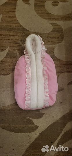 Комплект на выписку для девочки зима