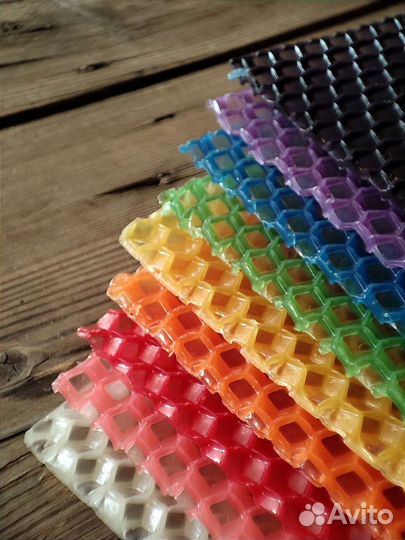 Вощина свечная цветная