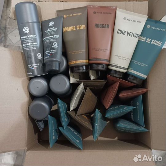 Мужские шампунь-гель, пена, бальзам Ив Роше