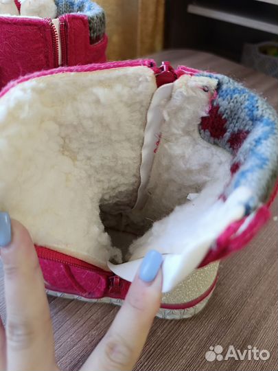 Валенки новые на девочку 29 размер
