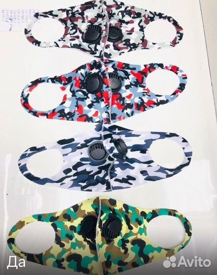 Маска из неопрена, многоразовая