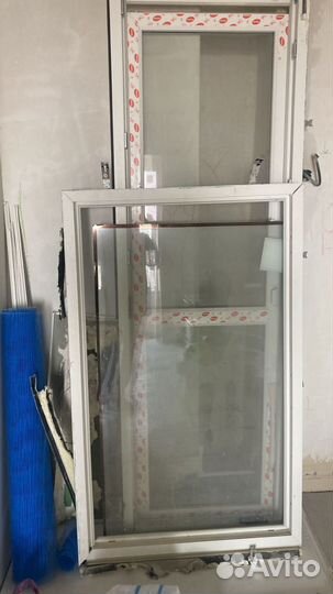 Балконная дверь с окном бу