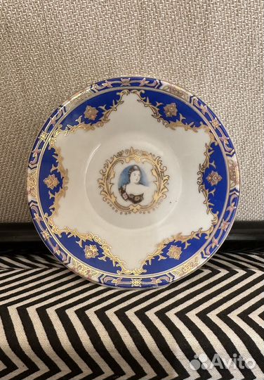 Кофейная пара, ручная работа золото Германия 20в