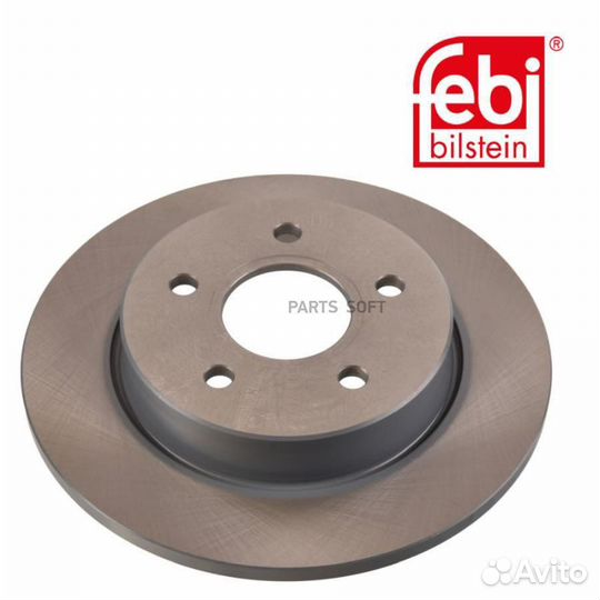 Диск торм.зад. ford C-MAX 1.6 2007-2010 24619