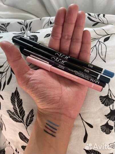 Карандаши для глаз и губ