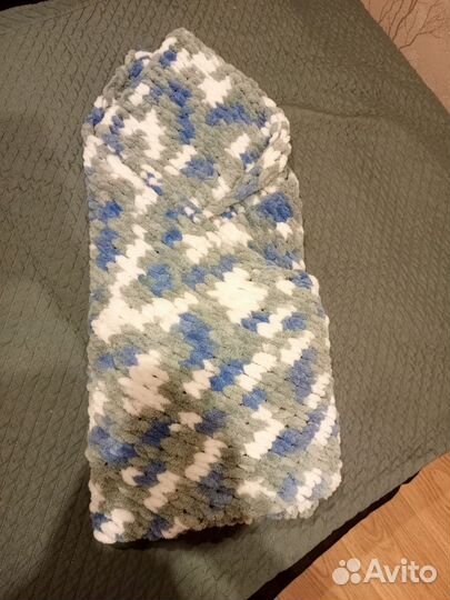 Плед детский плюшевый