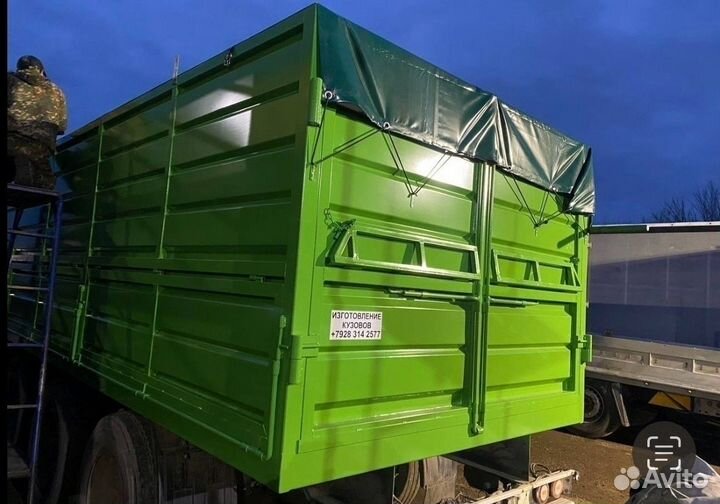 Тент на зерновоз