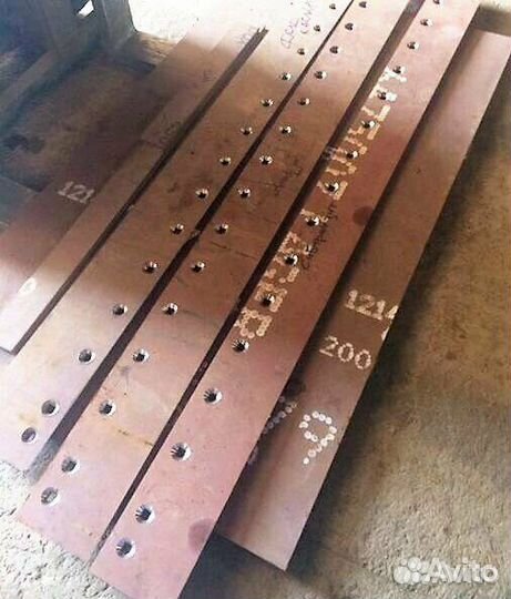 Нож средний дз-180, дз-122, дз-98 сталь hardox