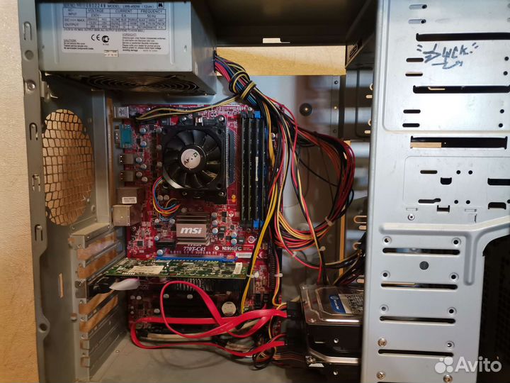 Компьютер системный блок amd phenom x4 965