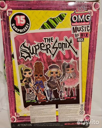 Кукла L.O.L. Surprise OMG Bhad Gurl 577584EUC