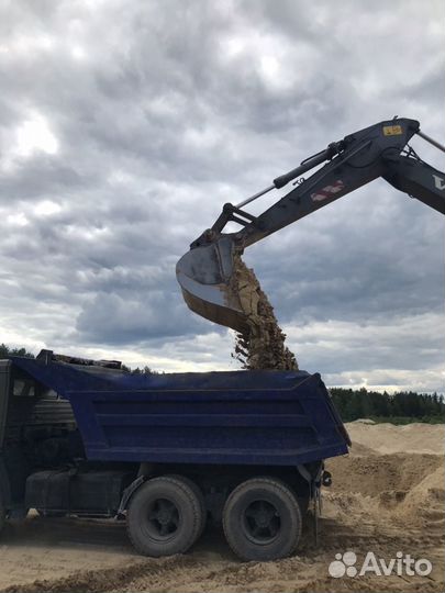 Песок,щебень,земля,вывоз мусора