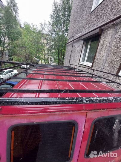 Багажник на микроавтобус с роликом