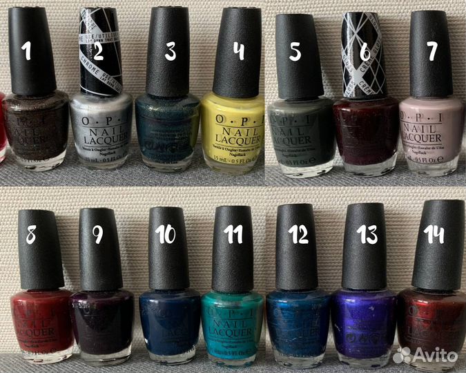Лаки для ногтей OPI, Chanel, Orly, Mavala и др