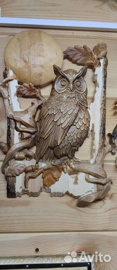 Картина, панно из дерева