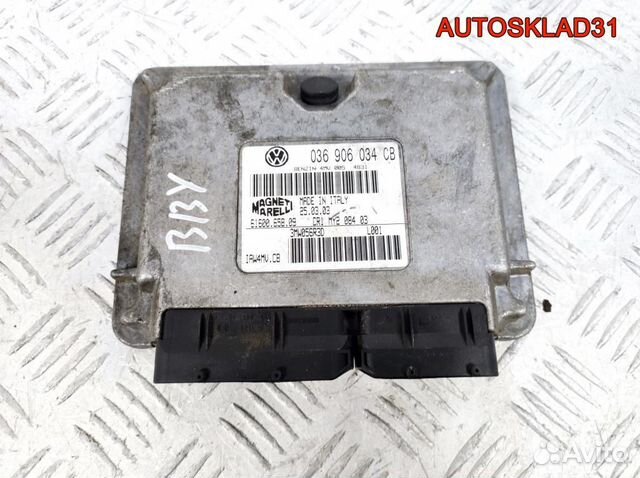 Блок эбу Skoda Fabia 1.4 BBY 036906034CB бензин