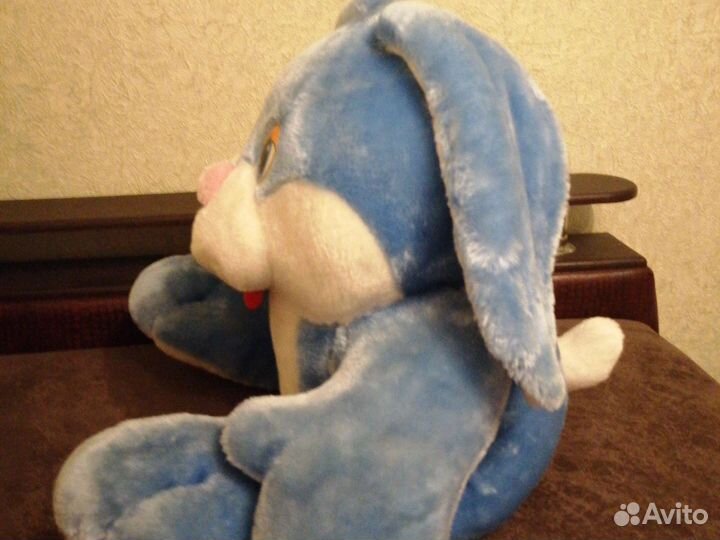 Плюшевый заяц, в отличном состоянии