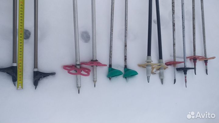 Лыжные палки СССР металл