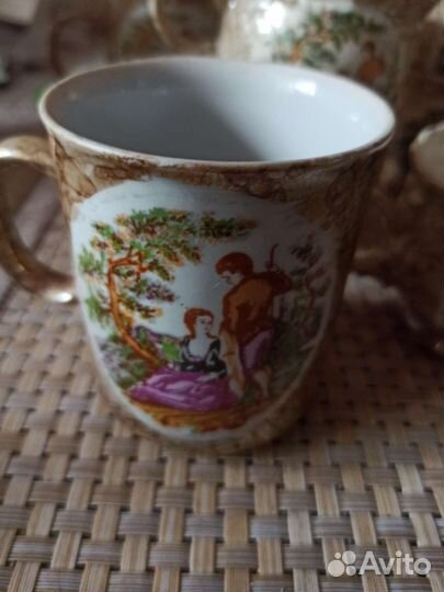 Сервиз чайный,фужеры для вина