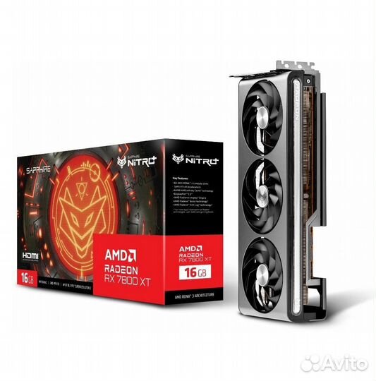 Видеокарта RX 7800XT 16гб (11330-01-20G)