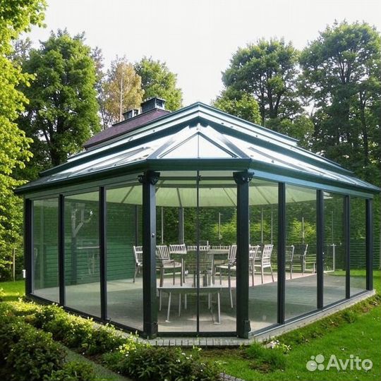 Алюминиевые двери теплый профиль алютех