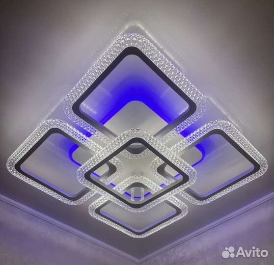 Люстра светодиодная на 25кв.м