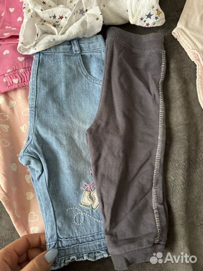 Пакет вещей на девочку 62 68 74