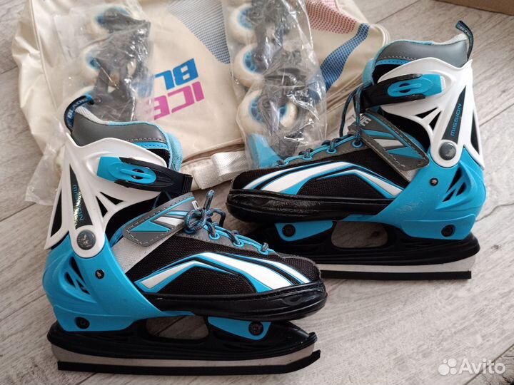 Коньки-ролики раздвижные