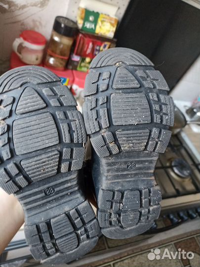 Ботинки осенние детские 28 размер