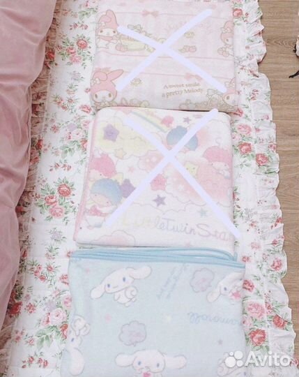 Японские фланелевые пледы покрывала одеяла Sanrio